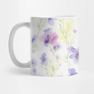 Stunning Wild Flower Pattern Design Mug